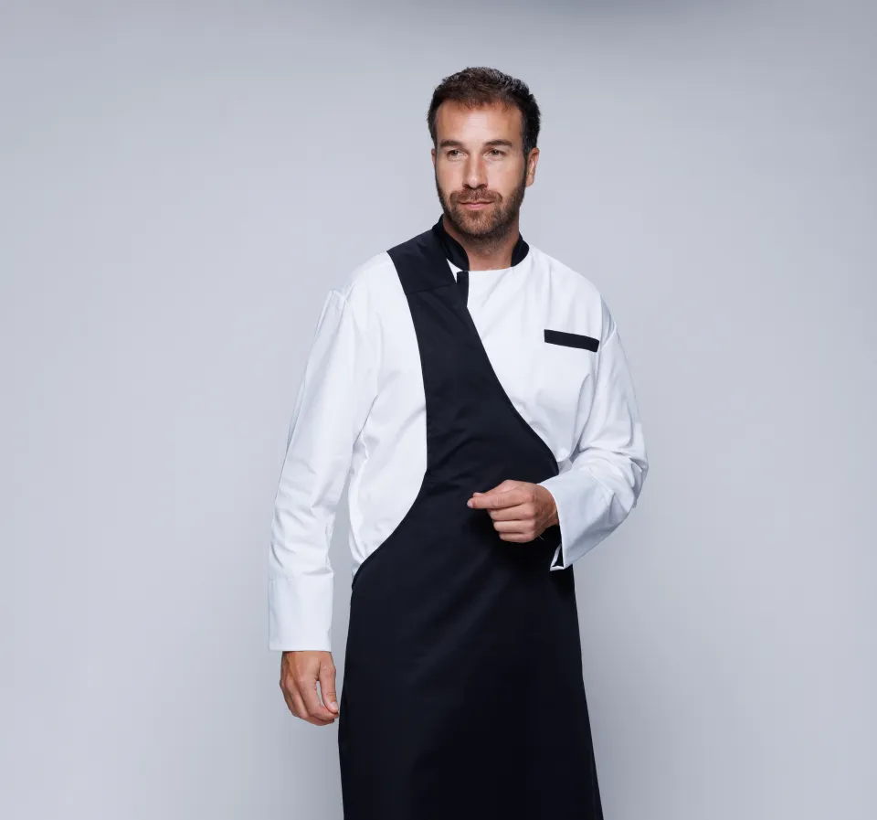 Tablier de boucher noir location netexial