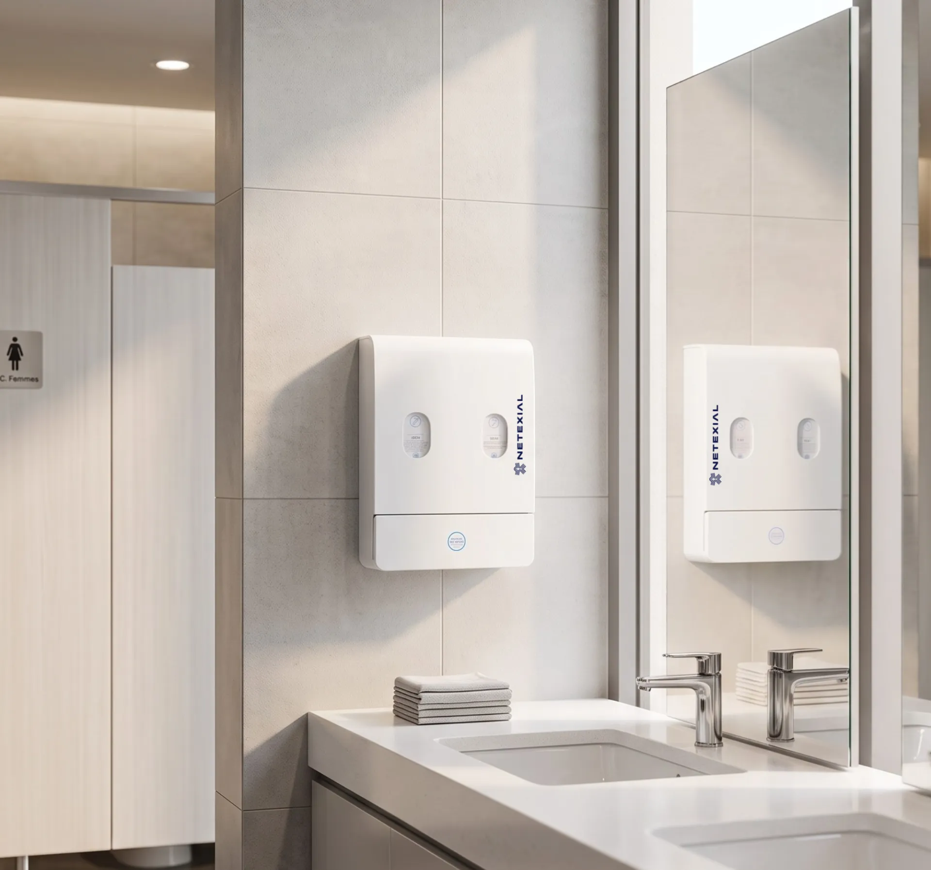 distributeur protection hygienique