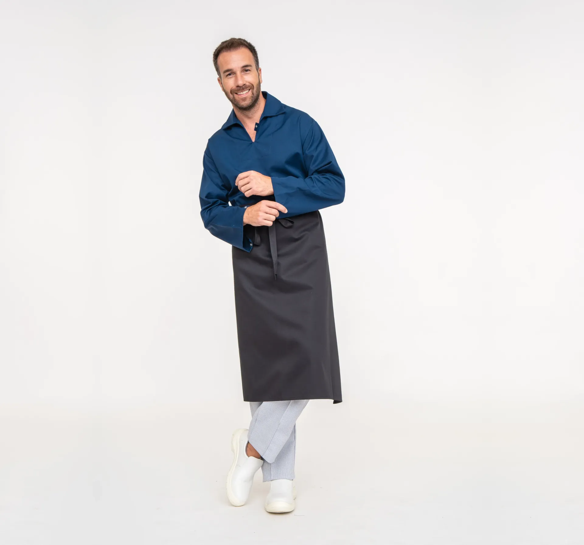 tablier chef noir