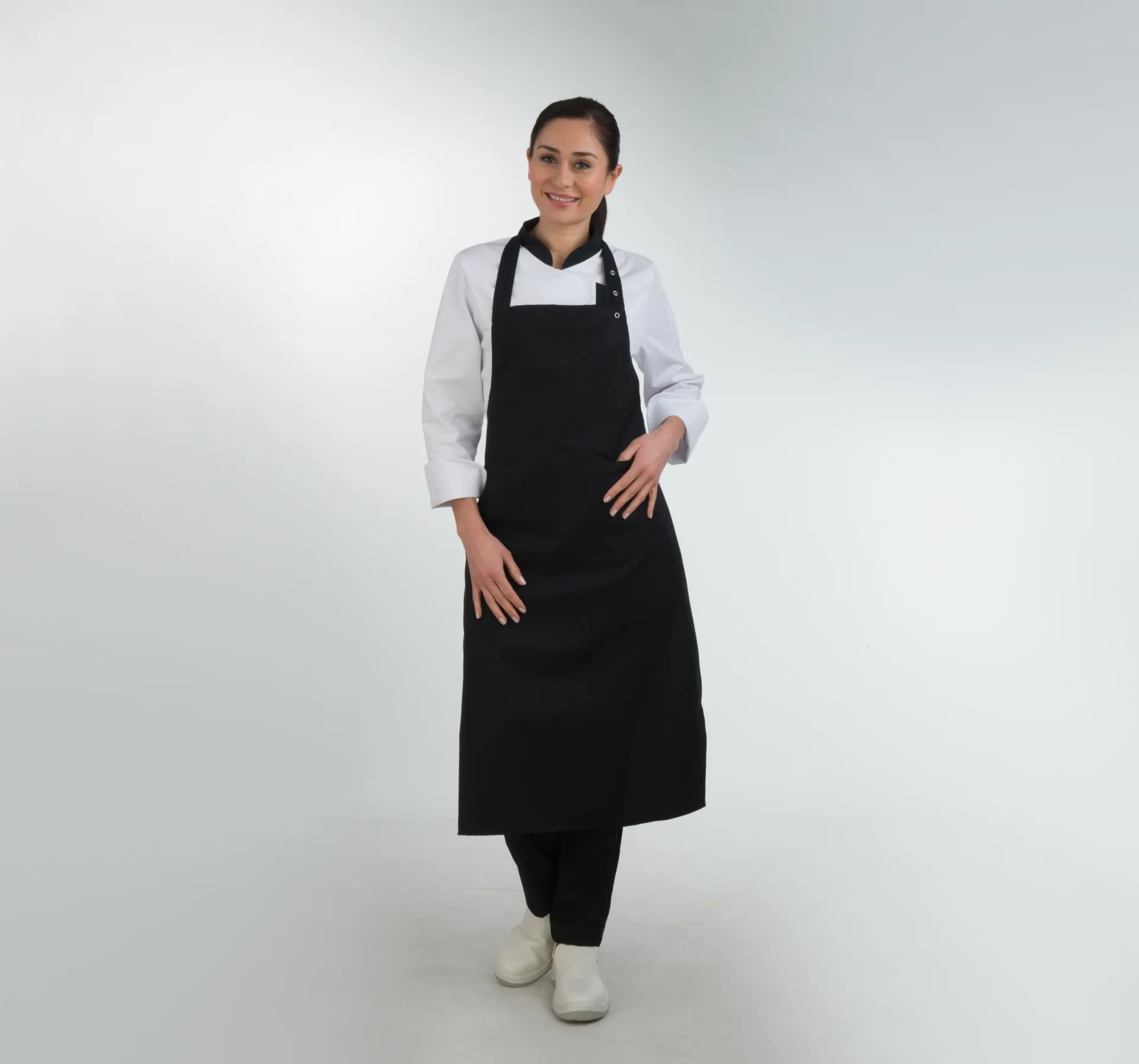 tablier bavette saveurs noir